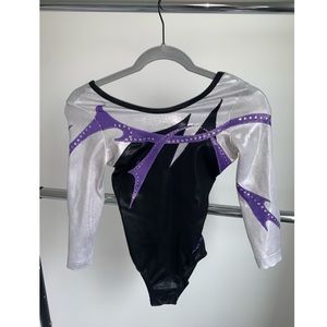 Alpha Factor Adult Small Long Sleeve Leotard